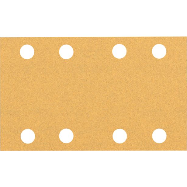 EXPERT C470 BRUSNI PAPIR Z 8 LUKNJAMI ZA EKSCENTRIČNE BRUSILNIKE, 80 X 133 MM, G 100, 10 KOSOV