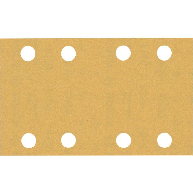 EXPERT C470 BRUSNI PAPIR Z 8 LUKNJAMI ZA EKSCENTRIČNE BRUSILNIKE, 80 X 133 MM, G 180, 10 KOSOV
