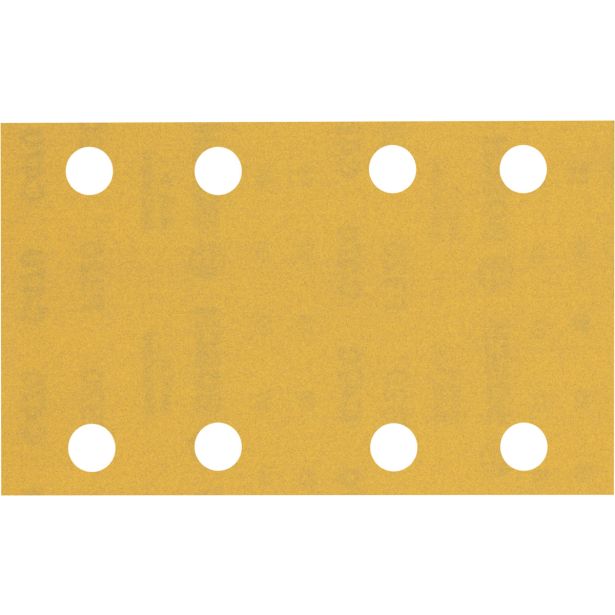 EXPERT C470 BRUSNI PAPIR Z 8 LUKNJAMI ZA EKSCENTRIČNE BRUSILNIKE, 80 X 133 MM, G 320, 10 KOSOV