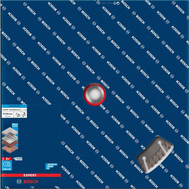 EXPERT MULTIMATERIAL DIAMANTNA REZALNA PLOŠČA, 450 X 25,40 X 3,3 X 12 MM