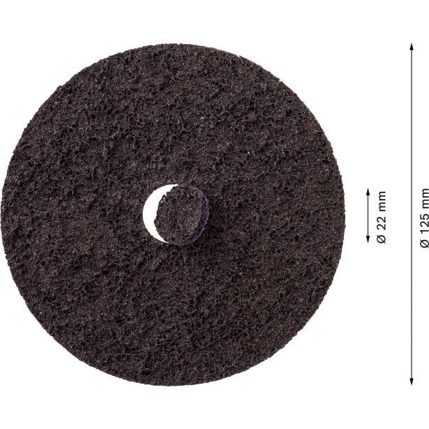 EXPERT N477 SCM BRUSILNA PLOŠČA ZA KOTNE BRUSILNIKE, 125 X 22 MM, GROBA