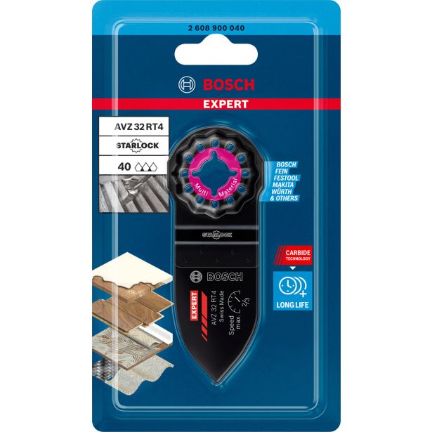 EXPERT SANDING FINGER AVZ 32 RT4 BRUSNI JEZIK ZA BRUSILNO PLOŠČO ZA VEČNAMENSKO ORODJE, GROB, 32 X 50 MM