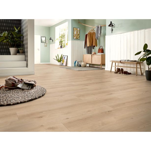 LAMINAT, 8MM, 32. RAZRED KRONOTEX EXQUISIT P. KASHMIR HRAST BEŽ D 6021