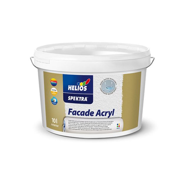 FASADNA BARVA HELIOS SPEKTRA AKRILNA 10 L B1