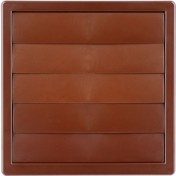 ZRAČNIK BREZ REGULACIJE AIRROXY FASADNI FI 120 RJAV Z TEŽ. LOPUTO, 170X173