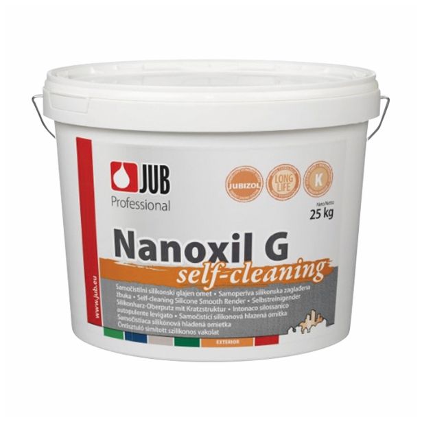 FASADNI OMET JUB JUBIZOL NANO FINISH S PASTEL 2 MM KOS=25KG