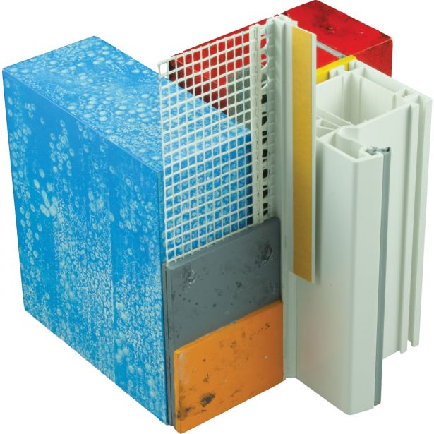 FASADNI PROFIL ALPCOLOR ŠPALETNI PROFIL 3D BELI 2.6M