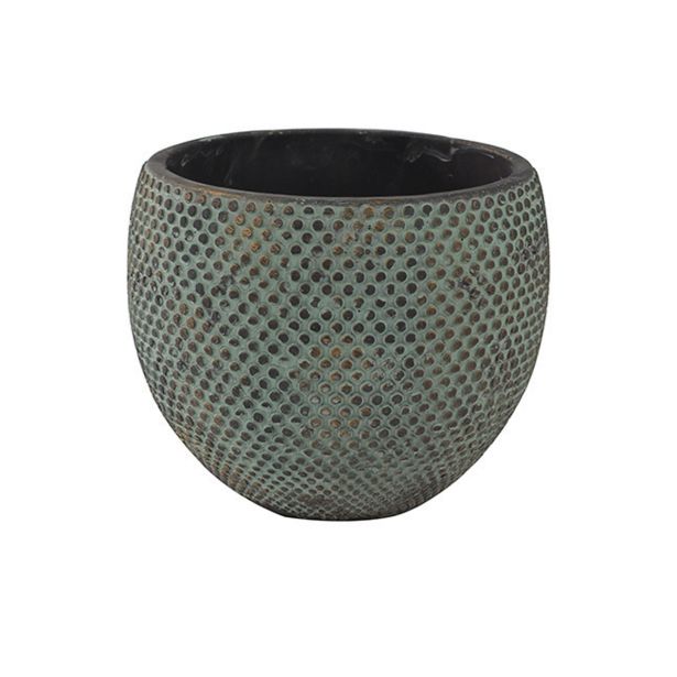 KERAMIČNI NOTRANJI LONEC TS FAY MODRO ZLAT 24 V19