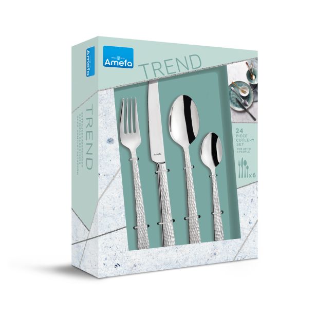 SET JEDILNEGA PRIBORA AMEFA 24 DELNI FELICITY