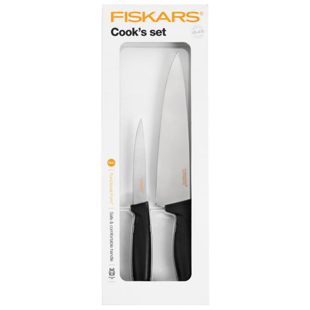 FISKARS FUNCTIONAL KUHARSKI SET NOŽEV 2/1