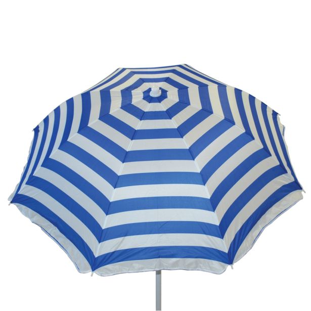 SENČNIK LUNIX FI 180 CM PLAŽNI Z NAKLONOM ČRTAST