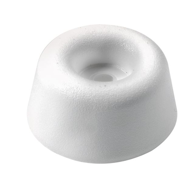 BLAŽILEC ZA VRATA HETTICH DIY, FI 20X10, BEL, V ZAVOJU JE 8 KOS