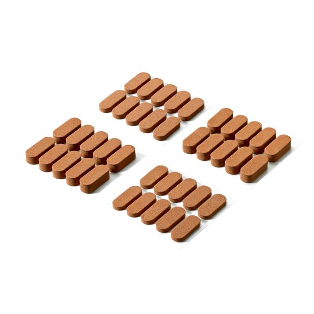 BLAŽILEC VRAT HETTICH DIY SAMOLEPLJIV 20X8X3/6, RJAV, V ZAVOJU JE 20 KOS