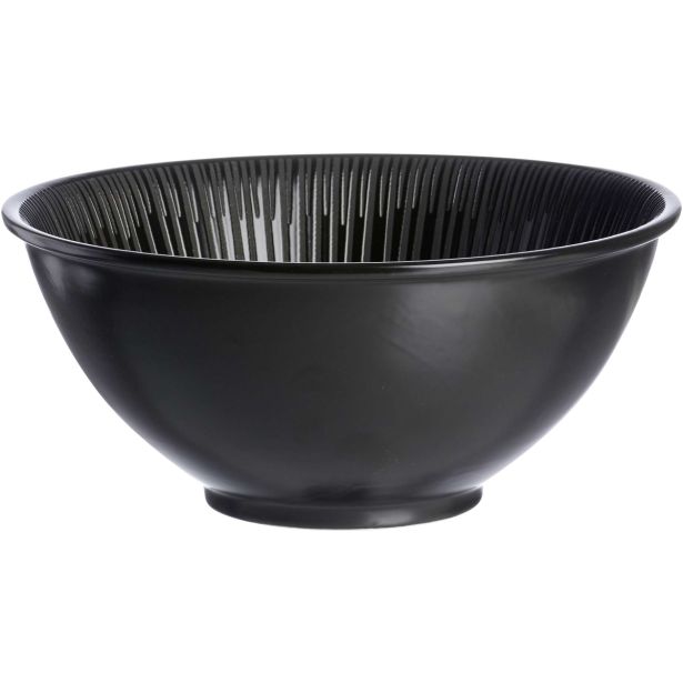 SERVIRNA SKLEDA, PREMERA 23 CM SAPORO ČRNA