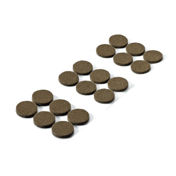 DRSNIK HETTICH DIY,SAMOLEPLJIV FI 25X4,5 MM, RJAV, V ZAVOJU JE 18 KOS