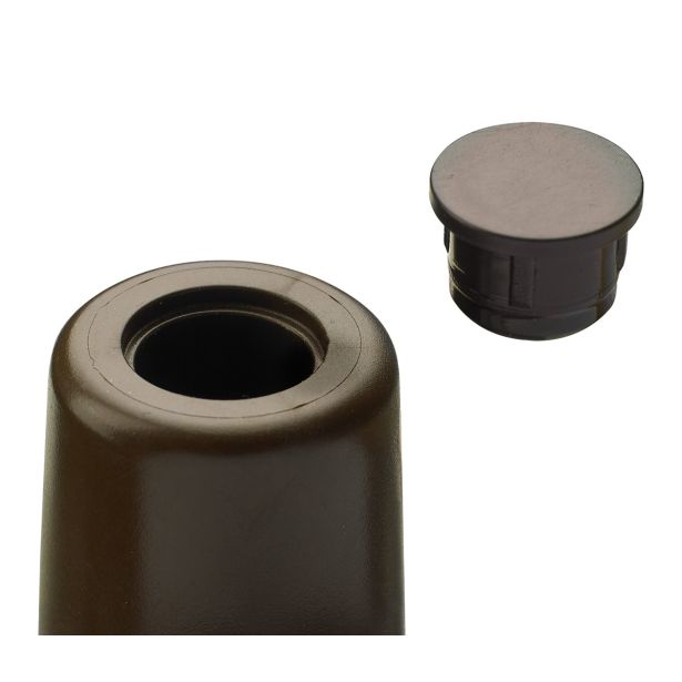 BLAŽILEC ZA VRATA HETTICH DIY, FI 26,5X29, RJAV, V ZAVOJU STA 2 KOSA