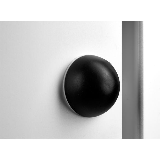 STENSKI BLAŽILEC HETTICH DIY FI 30X13 MM, SAMOLEPLJIV, ĆRN, V ZAVOJU JE 4 KOS