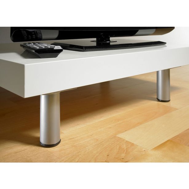 POHIŠTVENA NOGA HETTICH DIY, OKROGLA FI 30X100 MM, IZGLED ALUMINIJ