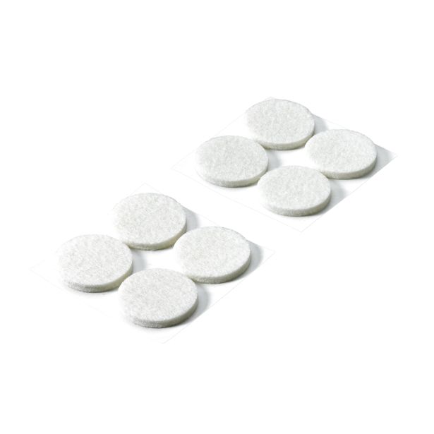 DRSNIK HETTICH DIY,SAMOLEPLJIV FI 35X4,5 MM, BEL, V ZAVOJU JE 8 KOS