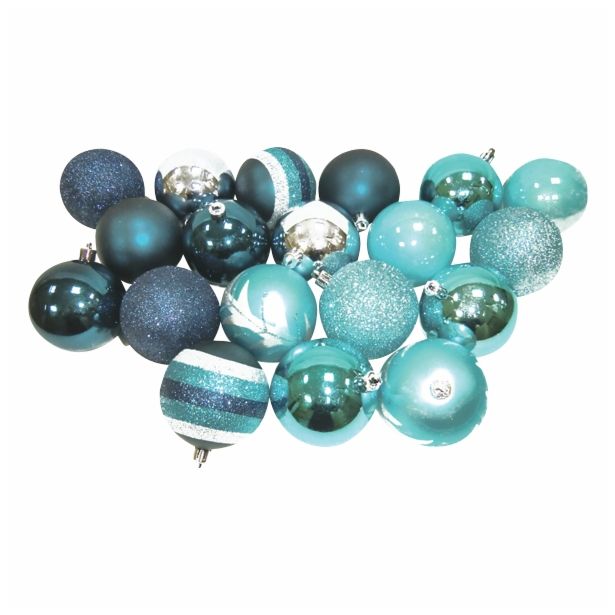 BUNKA IZ UMETNE MASE GLOSSTYLE FI 70 MM MODRA SORTIRANO