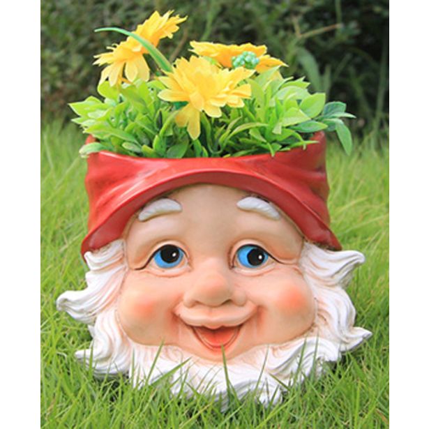 FIGURA, OKRASNA PALČEK LONEC ZA ROŽE VIŠ 16 CM