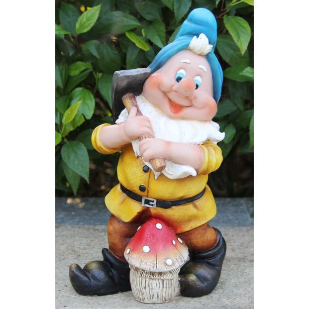FIGURA, OKRASNA PALČEK Z MUŠNICO VIŠ 30 CM