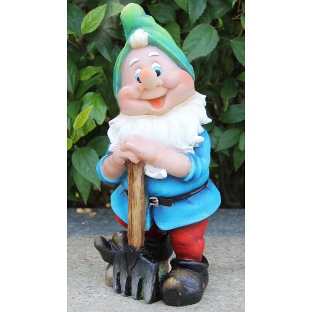 FIGURA, OKRASNA PALČEK Z VILAMI VIŠ 30 CM