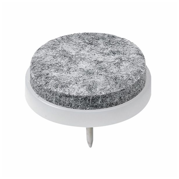 DRSNIK HETTICH DIY FILC FI 28 MM, BEL Z ŽEBLJIČKOM ZAV=4 KOS