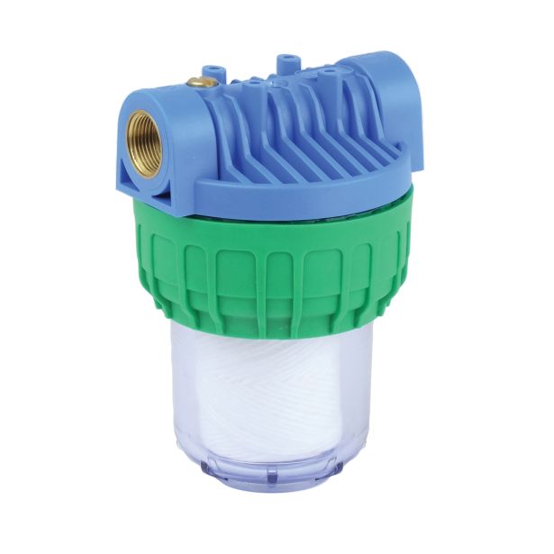 FILTER ZA VODO, ENOJNI EKOM MEHANSKI 25 MCR PRIKL. 25.4 MM, V=190 MM