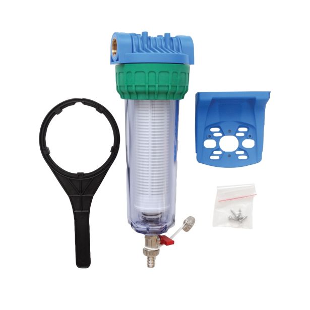 FILTER ZA VODO, ENOJNI EKOM MEHANSKI ZA TOPL. ČRPALKO PRIKL. 19.05 MM, V=310 MM