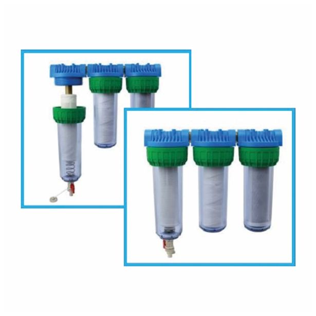 FILTER ZA VODO, TROJNI EKOM EKO TRIPLEX MAGO EKO-FOS PRIKL. 19.05 MM V=315 MM