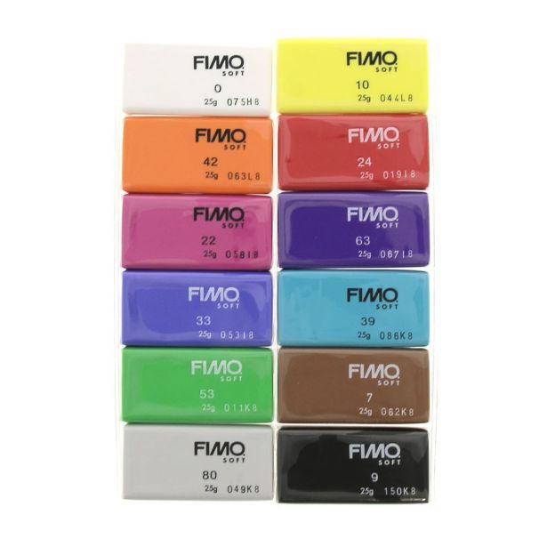 FIMO SOFT SET BASIC 12X25G