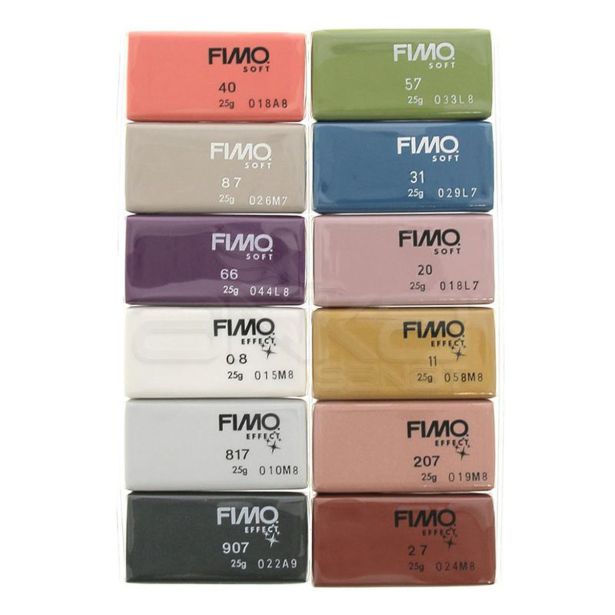 FIMO SOFT SET FASHION 12X25G