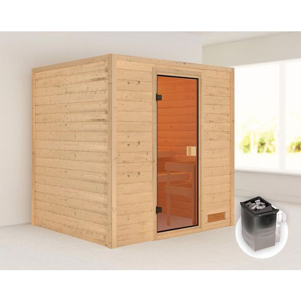 FINSKA SAVNA ANJA 3+9KW GRELEC NR PREDNJI VHOD