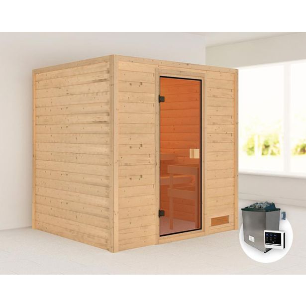 FINSKA SAVNA ANJA 3+9KW GRELEC ZR PREDNJI VHOD