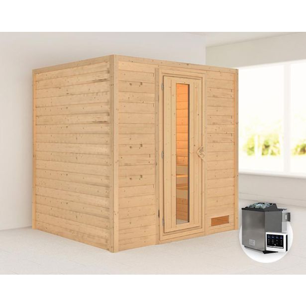 FINSKA SAVNA ANJA+9KW GRELEC BIO PREDNJI VHOD