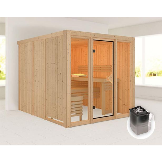 FINSKA SAVNA ASKJA 3+9KW GRELEC NR PREDNJI VHOD