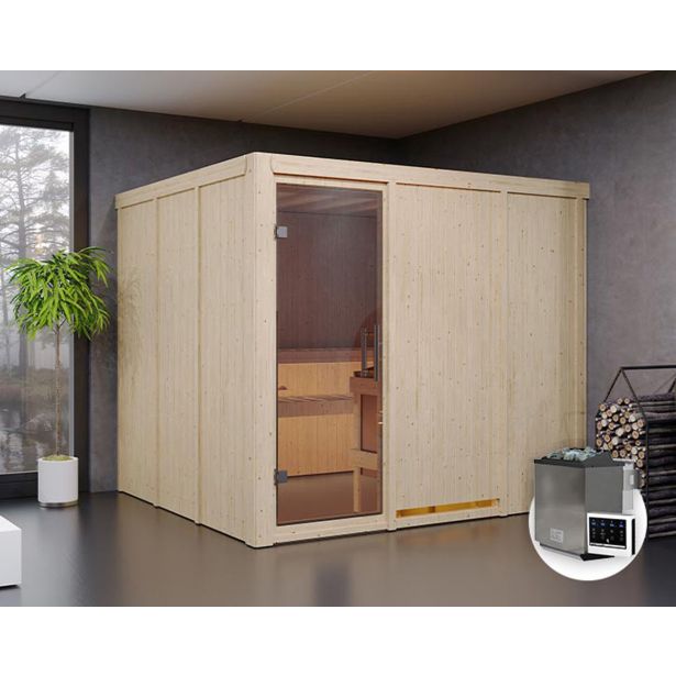 FINSKA SAVNA GOBIN 7+9KW GRELEC BIO PREDNJI VHOD