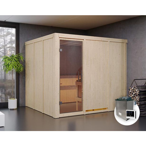 FINSKA SAVNA GOBIN 7+9KW GRELEC ZR PREDNJI VHOD