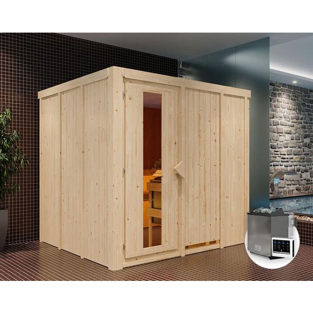 FINSKA SAVNA RODIN 1+ 9KW GRELEC BIO PREDNJI VHOD