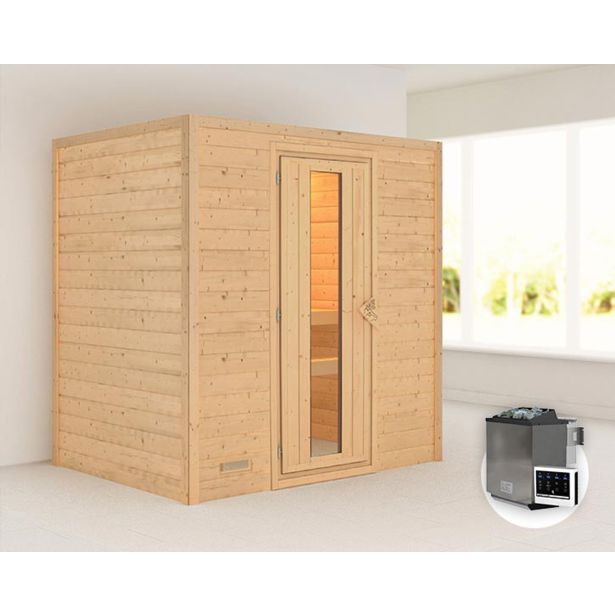 FINSKA SAVNA SONJA 1+9KW GRELEC BIO PREDNJI VHOD