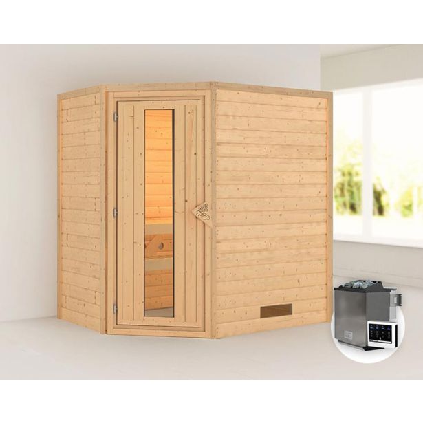 FINSKA SAVNA SVEA 1+9KW GRELEC BIO KOTNI VHOD