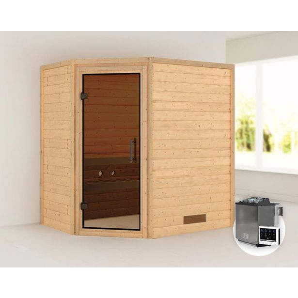 FINSKA SAVNA SVEA 5+9KW GRELEC BIO KOTNI VHOD