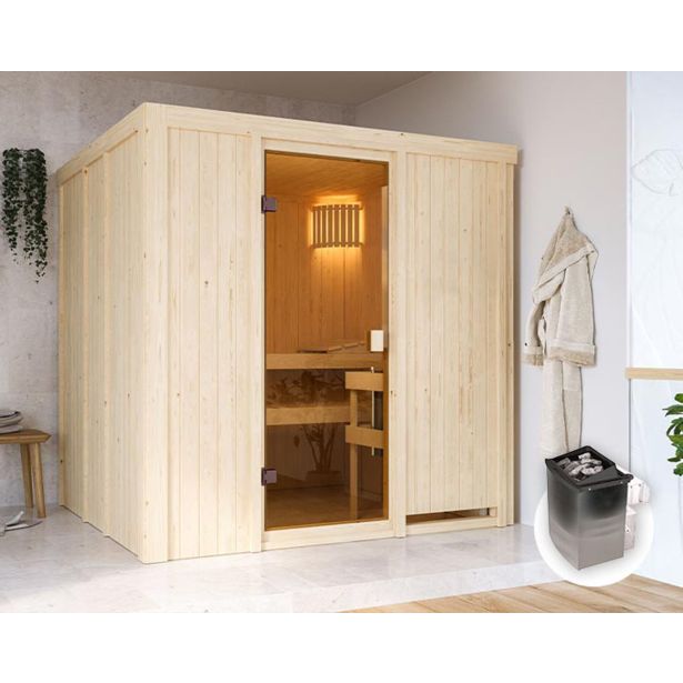 FINSKA SAVNA TOMSO+9KW GRELEC NR PREDNJI VHOD