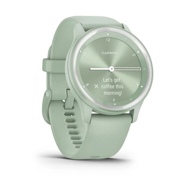 PAMETNA URA GARMIN VIVOMOVE SPORT COOL MINT/SILVER