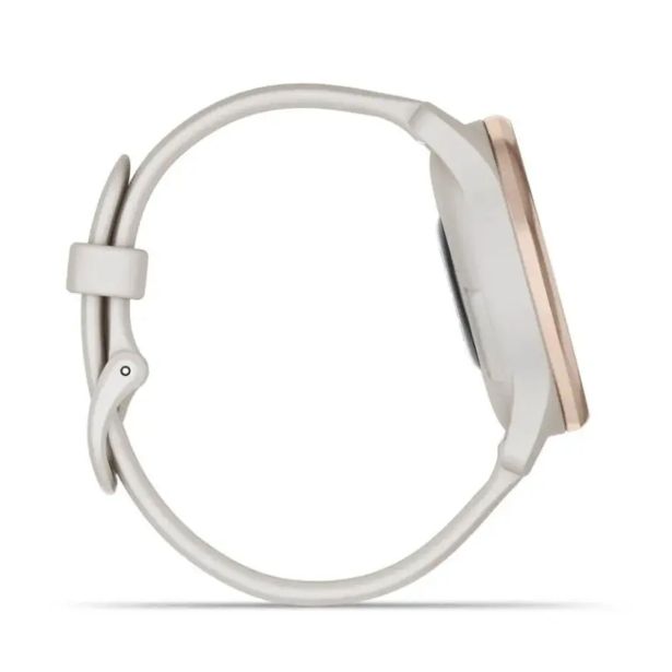 PAMETNA URA GARMIN VIVOMOVE TREND WHITE CREAM