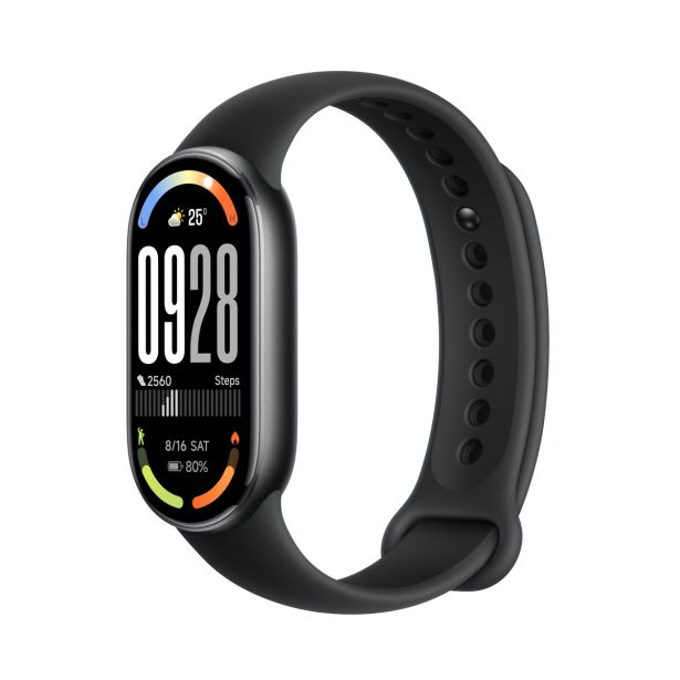 FIT ZAPESTNICA XIAOMI SMART BAND 10 ČRNA