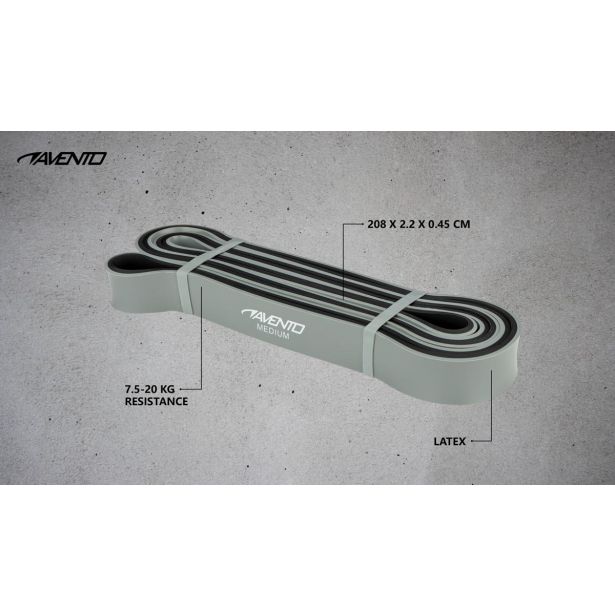 FITNES ELASTIČNI VADBENI TRAK AVENTO 7.5-20 KG 42SE