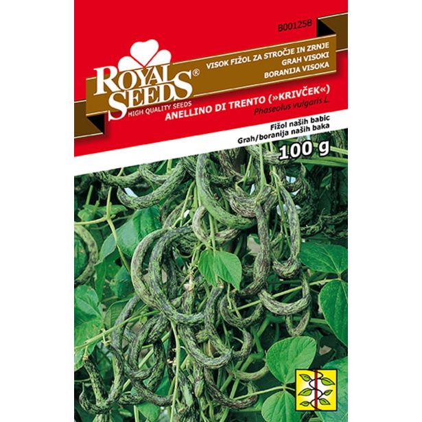 STROČNICA ROYAL SEEDS FIŽOL 100G ANELLINO DI TRENTO