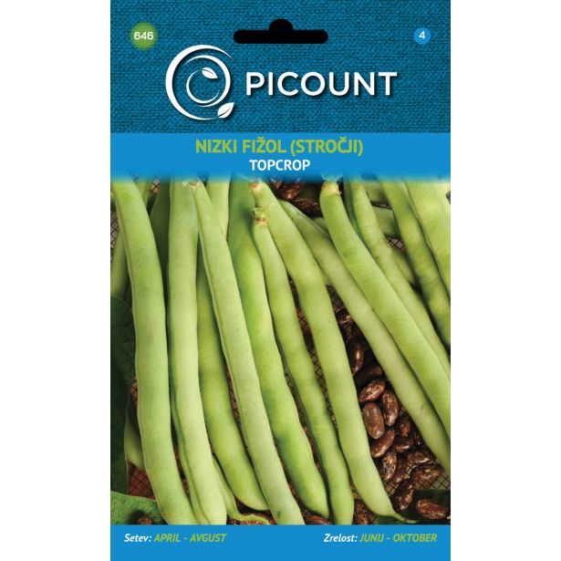 STROČNICA PICOUNT FIŽOL NIZEK TOPCROP